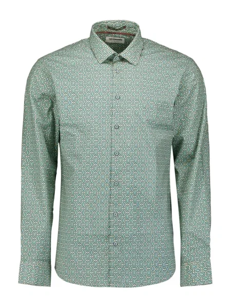 No Excess Košulja bež / akvamarin crna