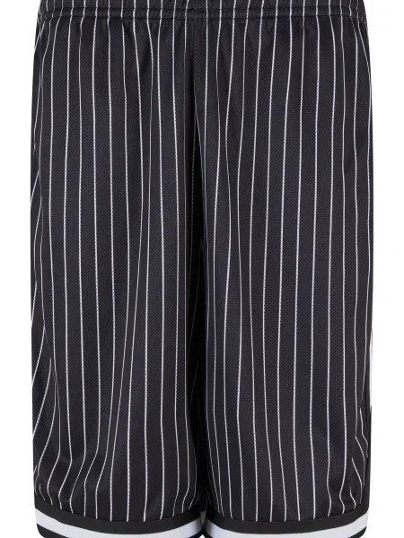 Urban Classics Kalhoty černá bílá