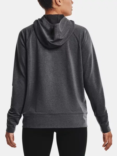 Hanorac cu glugă Under Armour din material terry gri
