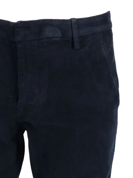 Pantaloni Dondup de catifea cord albastru