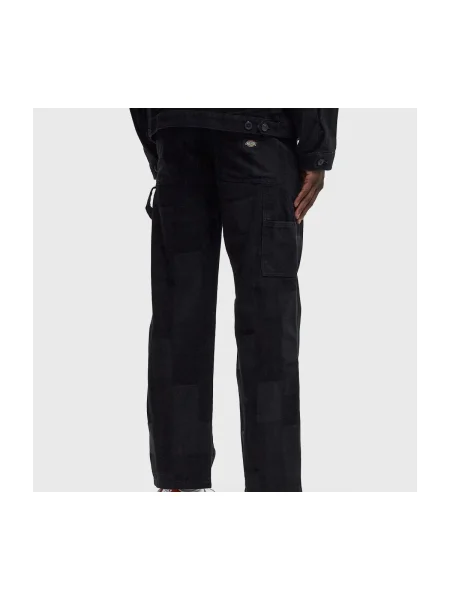 Pantaloni Dickies din jacard negru