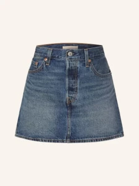 Levi's® Spódnica Jeansowa Icon blau granatowa