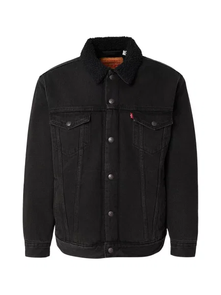 LEVI'S ® Přechodná bunda džínovina černá