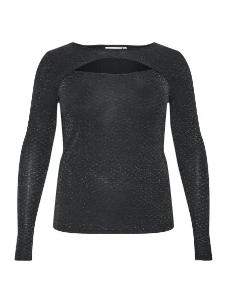 KAFFE CURVE Tričko KC Cellia' černá