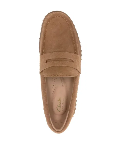 Pantofi loafer Clarks maro