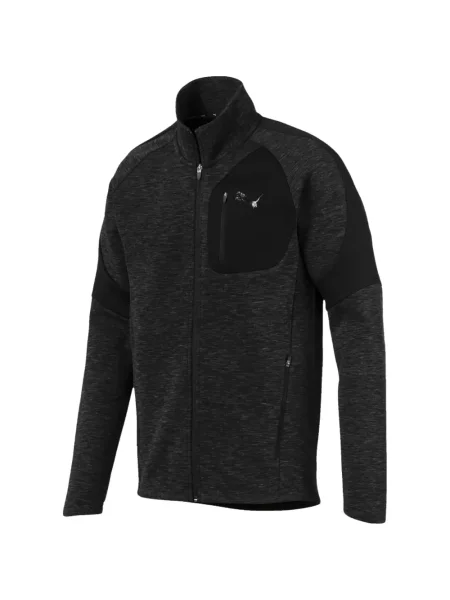 Hanorac cu fermoar Puma negru