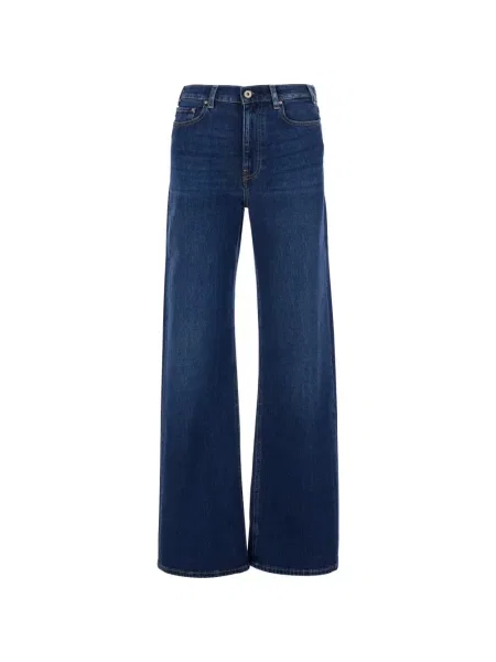 Blugi cu picior larg Ag Jeans albastru