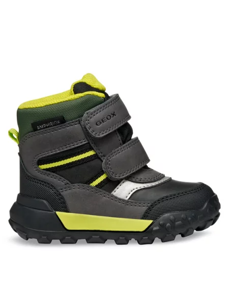 Geox Čizme za snijeg B Trekkyup Boy B Abx M crna