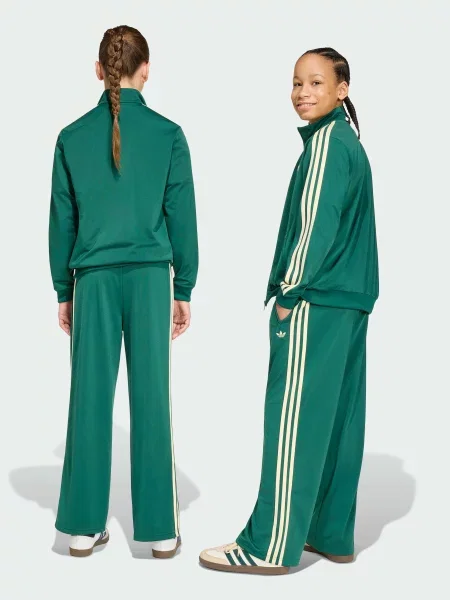 Детские брюки Adidas зеленые