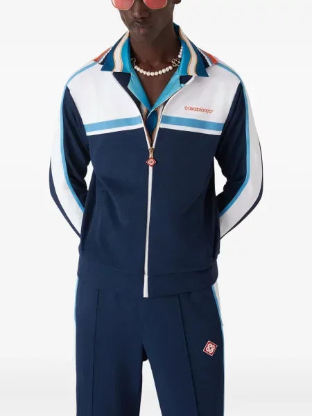 Pantaloni Casablanca cu dungi albastru