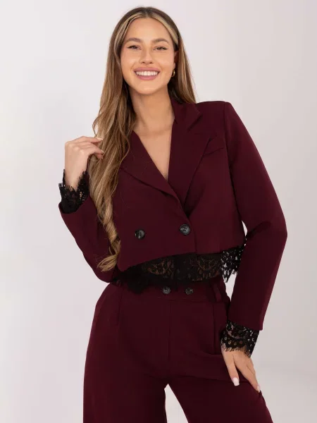 Sacou Italy Moda negru