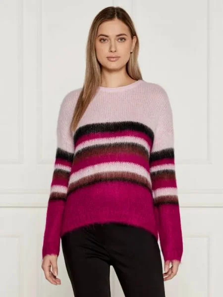 Marc Cain De lână pulover | Oversize fit roz