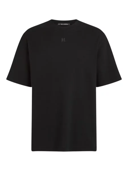 Tricou Karl Lagerfeld cu imagine negru