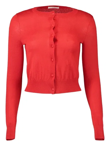 Kardigan Adam Lippes czerwony