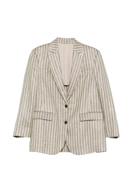 Sacou Brunello Cucinelli cu dungi