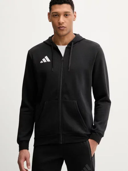 Adidas Performance hanorac de antrenament negru