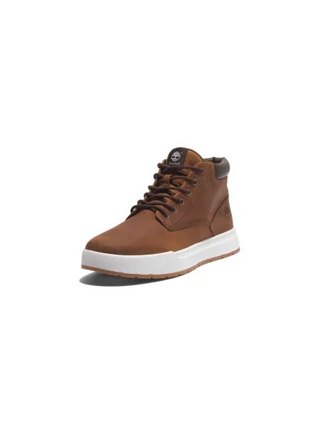 Sneakerși Timberland cu șireturi maro