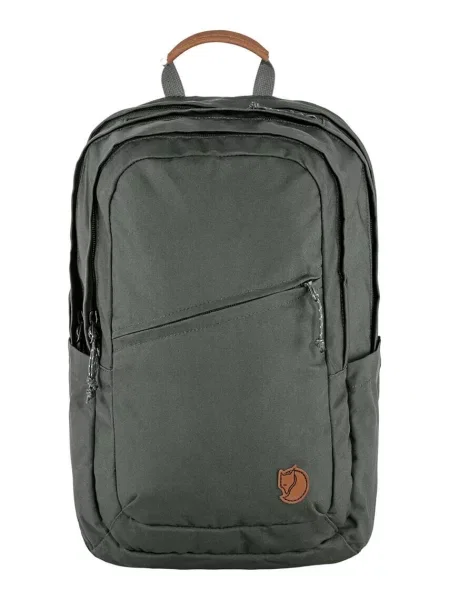 Рюкзак Fjallraven Räven 28 великий однотонний зелений