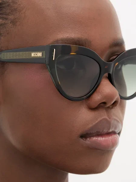 Moschino cat eyes napszemüveg női barna