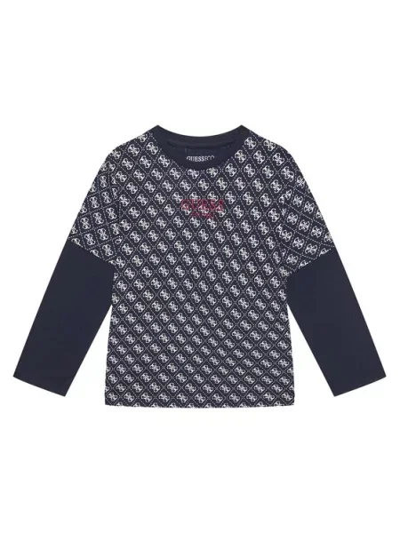 Μπλούζα Guess μπλε