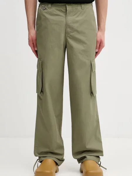 Lacoste pantaloni cargo din pentru bărbați verde