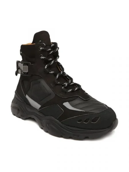 Buscemi De piele sneakers Kombat high negru