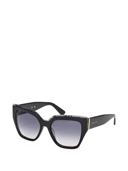 Ochelari de soare Guess din dantelă negru