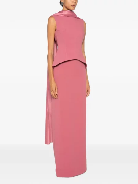 Rochie maxi Solace London roz
