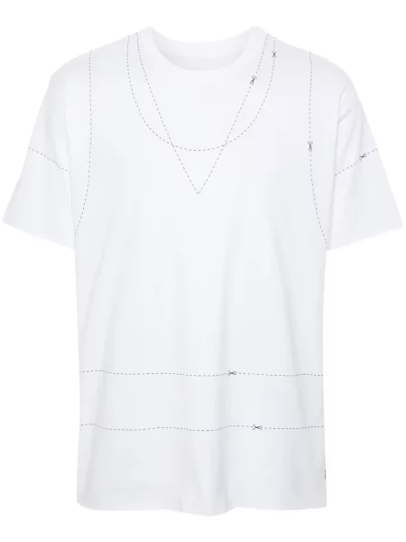Tricou Mm6 Maison Margiela cu imagine alb