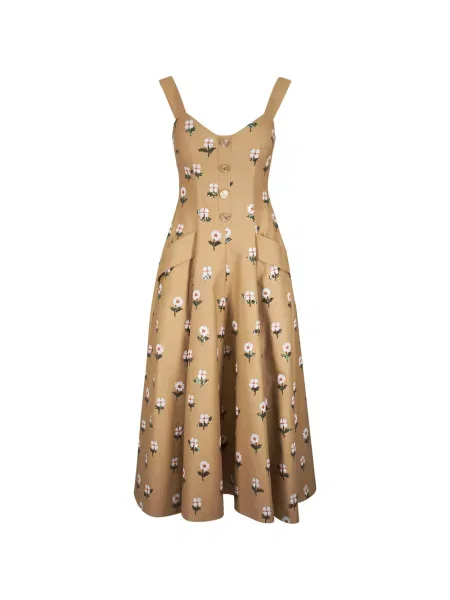 Rochie midi Talbot Runhof cu model floral