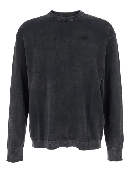 Hanorac crewneck Diesel gri