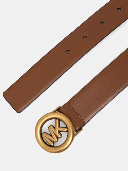 MICHAEL Michael Kors pásek dámský kožený hnědý