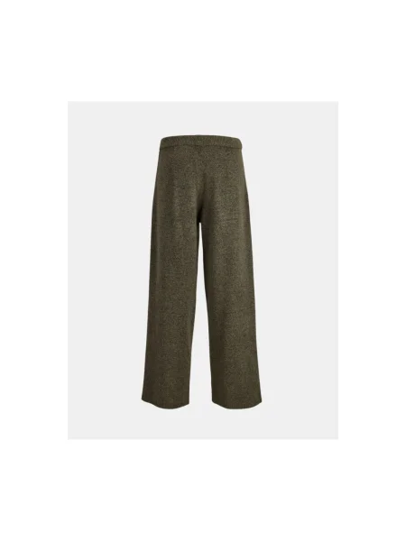 Pletené nohavice Jack & Jones zelená