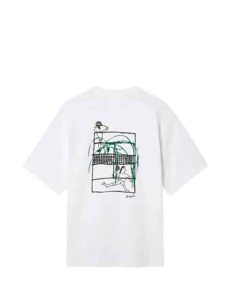 Tricou Axel Arigato cu imagine alb