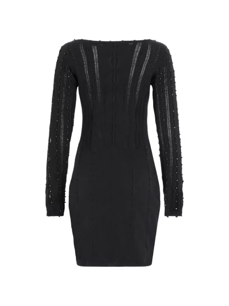 Rochie mini John Richmond tricotate negru