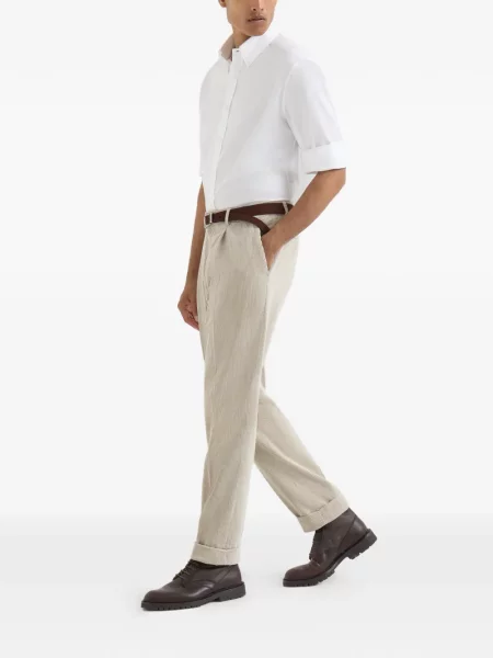 Pantaloni Brunello Cucinelli de catifea cord