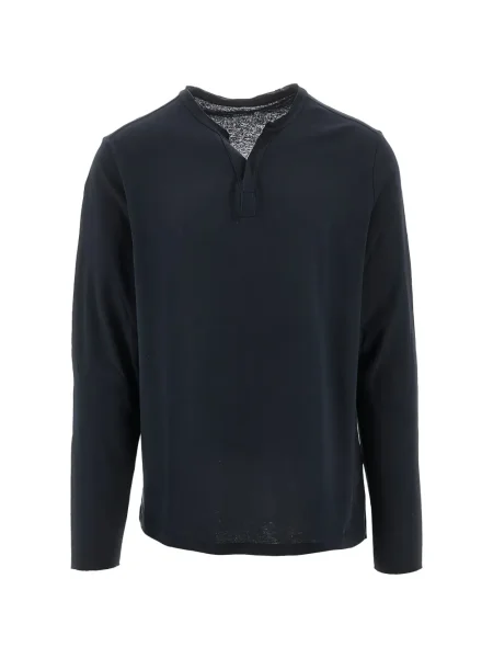 Дълго тениска Majestic Filatures синьо