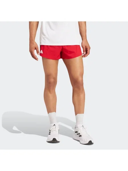 ADIDAS PERFORMANCE Pantaloni sport Adizero Essentials' roșu