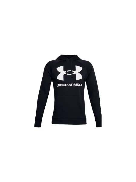 Hanorac cu glugă Under Armour din fleece negru