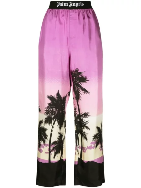 Pantaloni Palm Angels violet