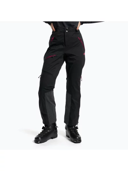 Pantaloni de schi de tură pentru femei 4F grafit