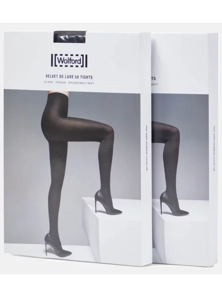 Dresuri Wolford de catifea negru