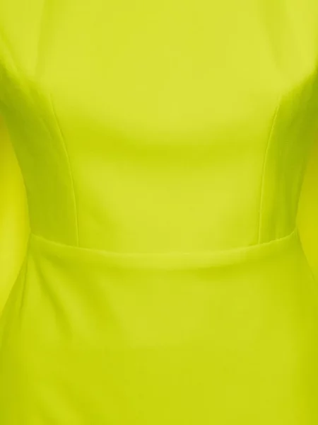 Rochie Alex Perry din crep galben
