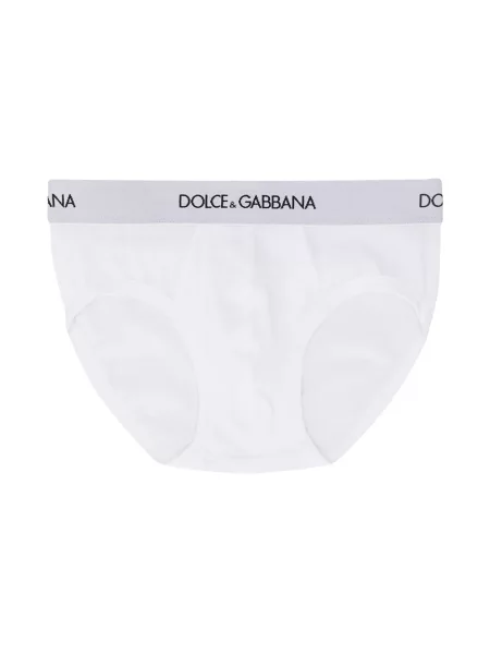 Bokserki dziecięce Dolce And Gabbana białe