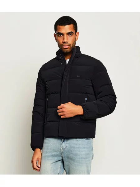 Emporio Armani Geacă de puf negru