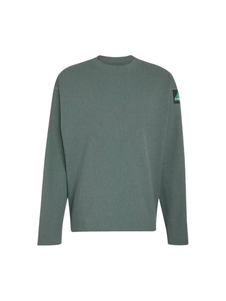 Bluzka z długim rękawem Adidas zielona