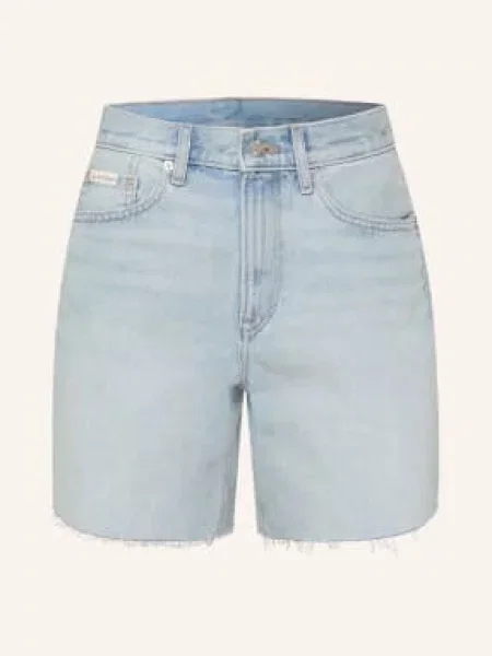 Calvin Klein Jeans Szorty Jeansowe blau niebieskie