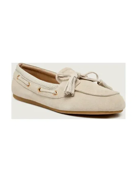 Liu Jo Mocasini SKIPPER 03 | piele întoarsă bej