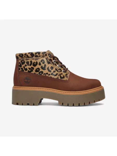 Pantofi Timberland streetstyle cu strasuri alb