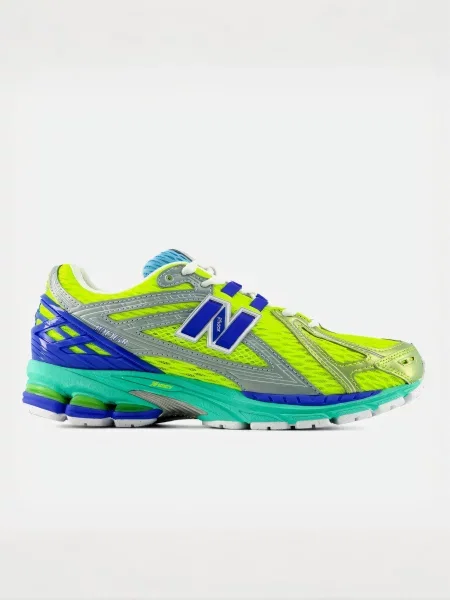 Повседневные кроссовки New Balance с сеткой в сеточку желтые